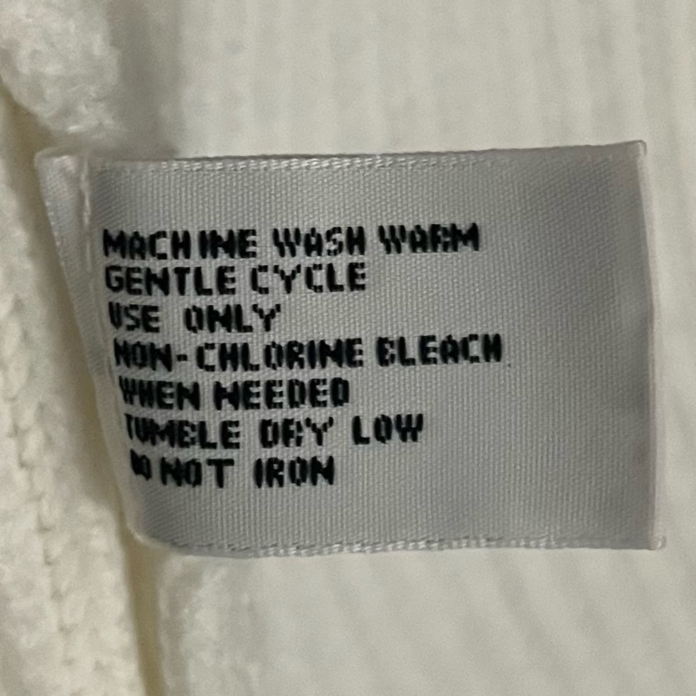 White Button-Up Cardigan - Picture 6 of 6